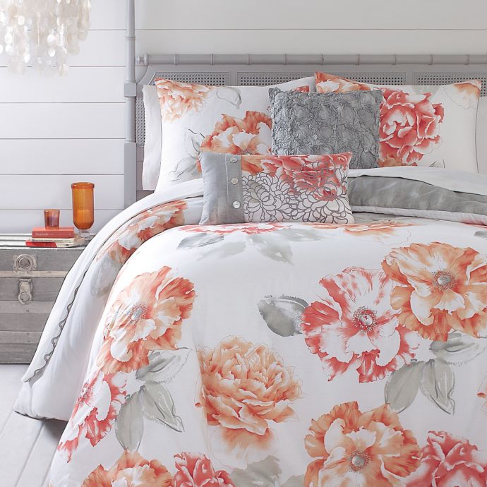 Jessica Simpson Golden Peony Comforter Set Bed Bath And Beyond 2113
