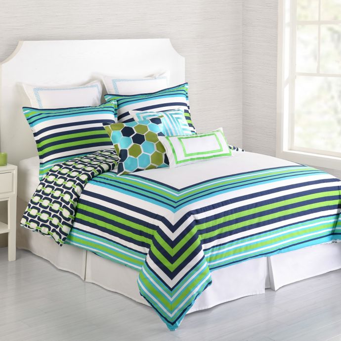 Trina Turk Huntington Stripe Comforter Set Bed Bath Beyond