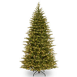National Tree Feel Real® 7.5-Foot Nordic Spruce Slim Pre-Lit Christmas Tree with Clear Lights