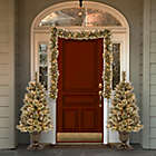 Alternate image 1 for National Tree Company 9-Foot Pre-Lit Glittery Bristle Pine Garland with Clear Lights