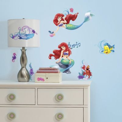 princess ariel mermaid Disney wall sticker peel & stick border cut out 5 inch 