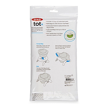 OXO Tot&reg; Go Potty 10-Pack Refill Bags. View a larger version of this product image.
