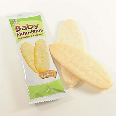 Hot-Kid&reg; 1.76 oz. 24-Count Baby Mum-Mum&reg; Vegetable Rice Biscuits. View a larger version of this product image.