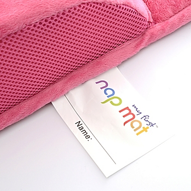 My First Toddler Nap Mat in Pink. View a larger version of this product image.