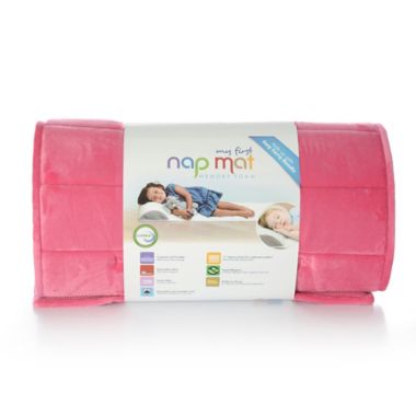 My First Toddler Nap Mat in Pink. View a larger version of this product image.