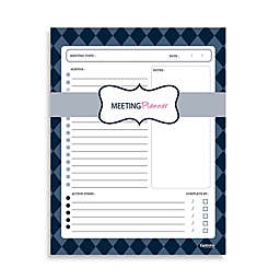 Kahootie Co® Meeting Planner Notepad in Blue