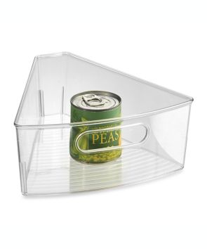 Esquinero organizador de plástico iDesign™ Cabinet Binz™ Lazy Susan de 1/8
