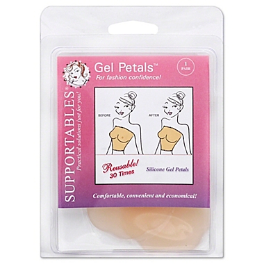 Supportables&reg; Gel Petals&trade; Silicone Reusable Nipple Covers. View a larger version of this product image.