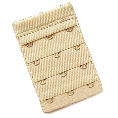 Supportables&reg; 4-Pack 4-Hook Bra Extenders in Beige. View a larger version of this product image.