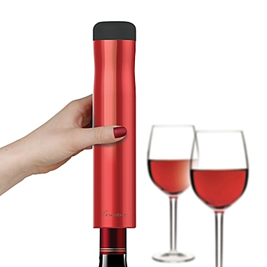 rabbit&reg; Automatic Electric Corkscrew in Red. View a larger version of this product image.