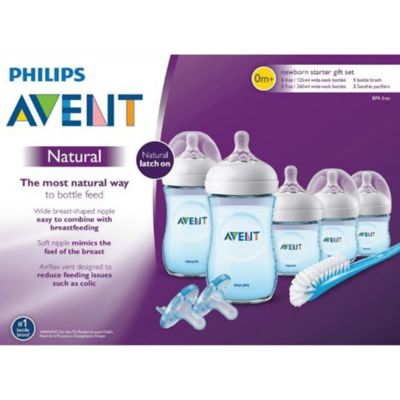 avent natural bottle set