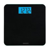 HoMedics&reg; Carbon Fiber Glass Bathroom Scale