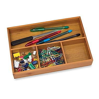 Lipper International 4-Compartment Bamboo Tray. View a larger version of this product image.
