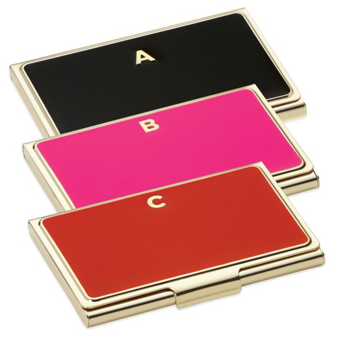 Kate Spade New York E In A Million™ Initial Business Card Holder