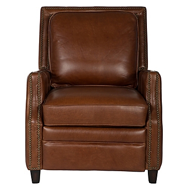 Safavieh Buddy Italian Leather Recliner. View a larger version of this product image.