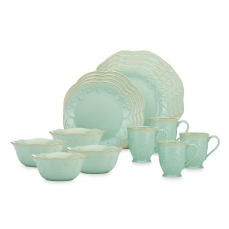 lenox perle french ice dinnerware piece bedbathandbeyond beyond bath bed