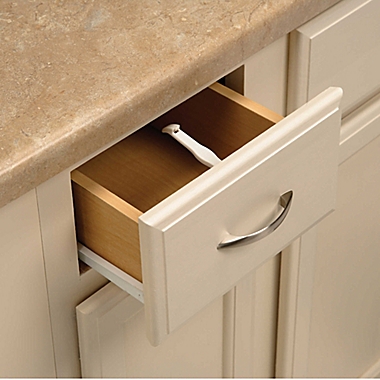 Safety 1st&reg; Easy Install Cabinet &amp; Drawer Latch in White (14pk). View a larger version of this product image.