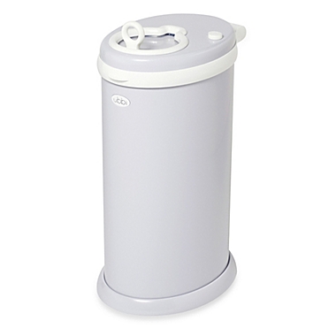 Ubbi&reg; Diaper Pail in Light Grey. View a larger version of this product image.