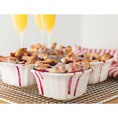 CorningWare&reg; French White 7 oz. Square Ramekins (Set of 2). View a larger version of this product image.