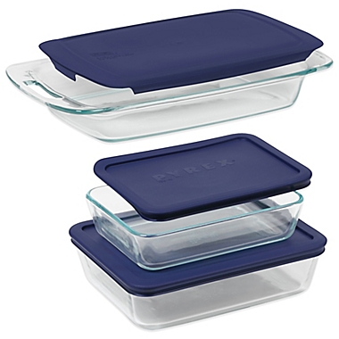 Pyrex&reg; Easy Grab 6-Piece Bakeware Set. View a larger version of this product image.