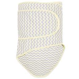 Miracle Blanket® Chevron Swaddle in Yellow/Grey
