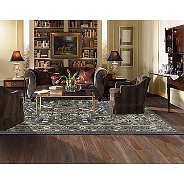 Karastan Euphoria Rhodes 5-Foot 3-Inch x 7-Foot 10-Inch Rug in Ash Grey. View a larger version of this product image.