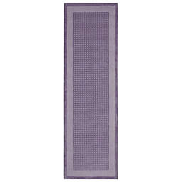 Nourison Westport 3'6" x 5'6" Hand Tufted Area Rug in Purple