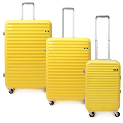 lojel yellow luggage