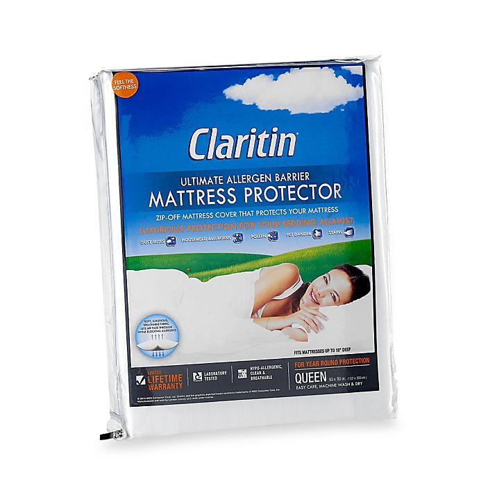 claritin mattress protector