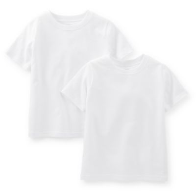 carter&#39;s&reg; 2-Pack Cotton Tees in White