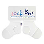 Alternate image 0 for Sock Ons&reg; Size 6-12 Classic Socks in White