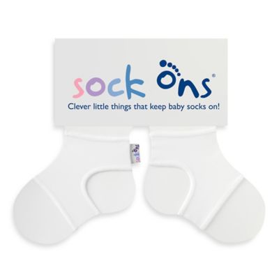 Sock Ons&reg; Classic Socks in White