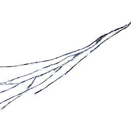 Kurt Adler 6-Foot LED Twinkle Branch Garland in Silver