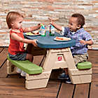 Alternate image 1 for Step2&reg; Sit & Play Picnic Table with Umbrella