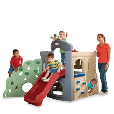 little tikes endless adventures rock climber and slide
