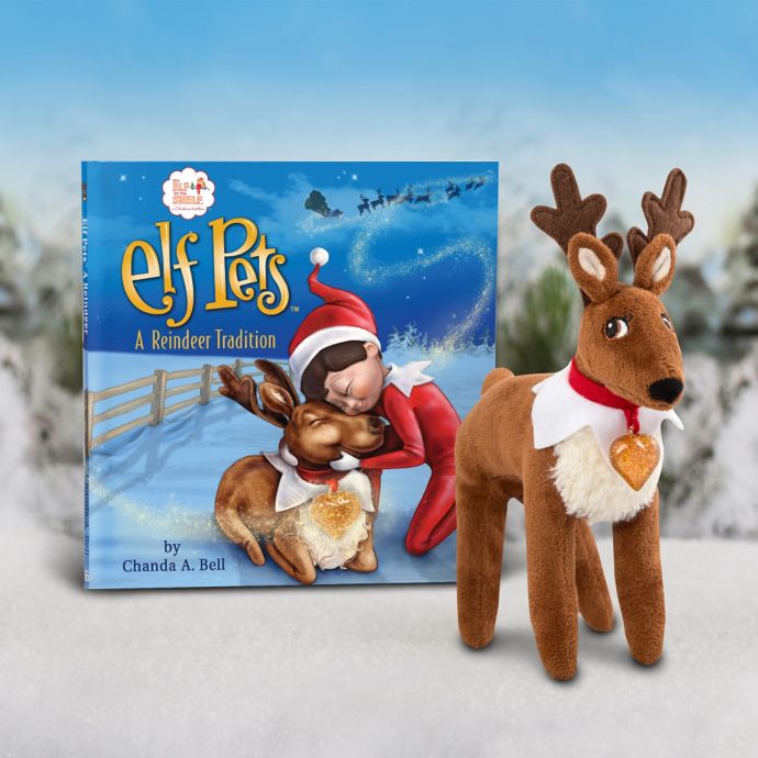 The Elf On The Shelf Elf Pets Reindeer Set PetsWall