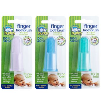 baby finger teething brush