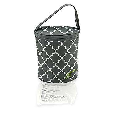 JJ Cole&reg; Bottle Cooler in Grey. View a larger version of this product image.
