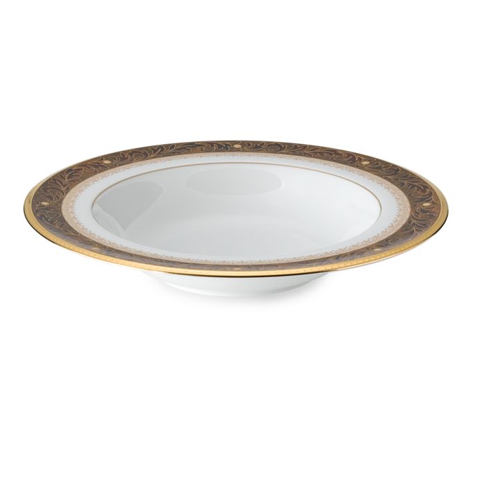 Noritake Xavier Gold Rim Soup Bowl Bed Bath Beyond