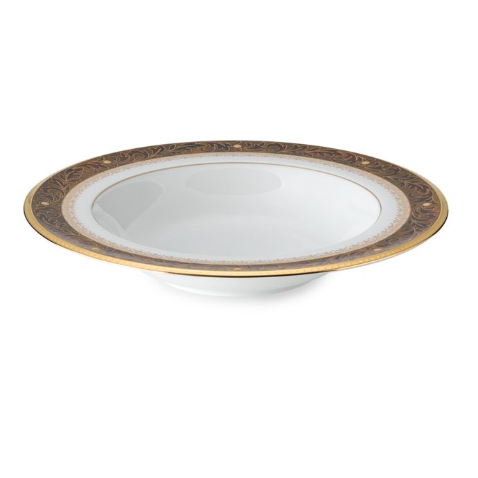 Noritake Xavier Gold Rim Soup Bowl Bed Bath Beyond