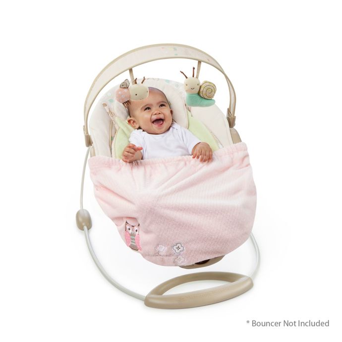 Comfort Harmony Snuggle Stay Blanket In Hoo Loves Pink Bed