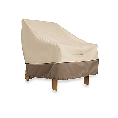 Classic Accessories&reg; Veranda Adirondack Chair Cover in Natural/Brown. View a larger version of this product image.