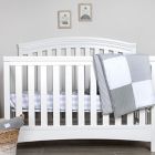 Alternate image 3 for Burt&#39;s Bees Baby&reg; Dottie Bee 100% Organic Cotton Quilt in Heather Grey