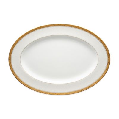 Noritake® Odessa Gold 16-Inch Oval Platter