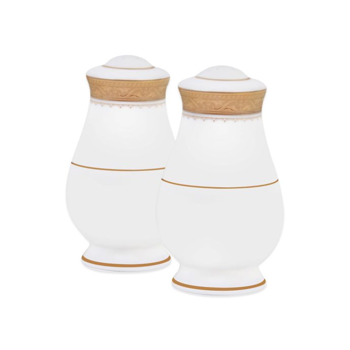 Noritake® Odessa Gold Salt and Pepper Shakers Bed Bath and Beyond Canada