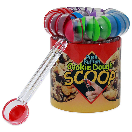 Alternate image 1 for Push Button Cookie Dough Scoop