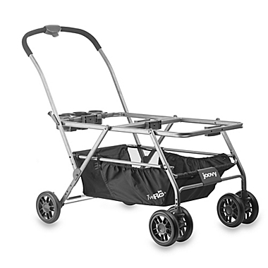 Joovy&reg; Twin Roo+ Infant Car Seat Frame Stroller. View a larger version of this product image.