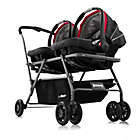 Alternate image 1 for Joovy&reg; Twin Roo+ Infant Car Seat Frame Stroller
