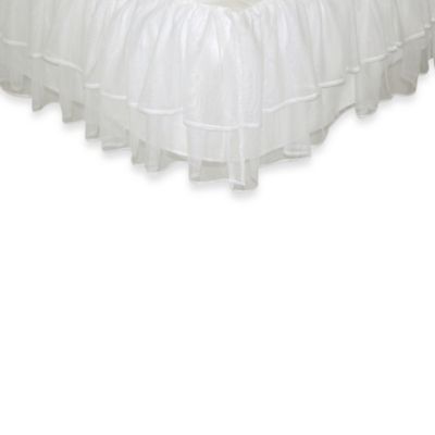 Tadpoles By Sleeping Partners Tulle Triple Layer Full Bed Skirt