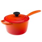 Alternate image 0 for Le Creuset&reg; Signature 1.75 qt. Covered Saucepan in Flame